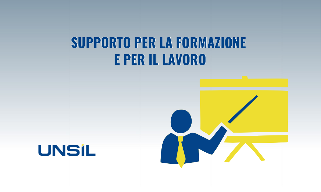 Supporto Per La Formazione E Il Lavoro Unsil