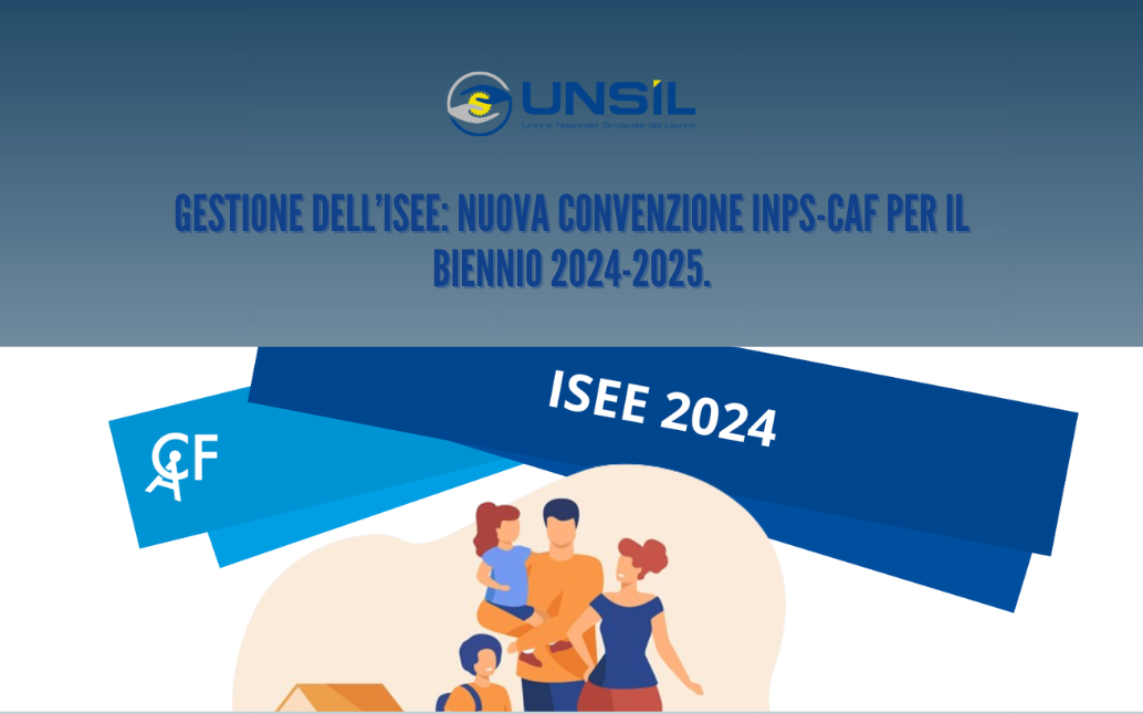 Gestione dell’ISEE nuova convenzione INPSCAF per il biennio 20242025